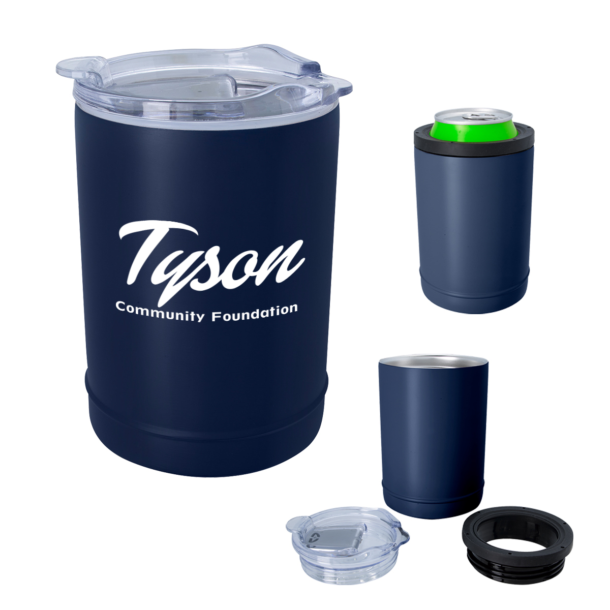 2-In-1 Copper Insulated Beverage Holder and Tumbler Product Image