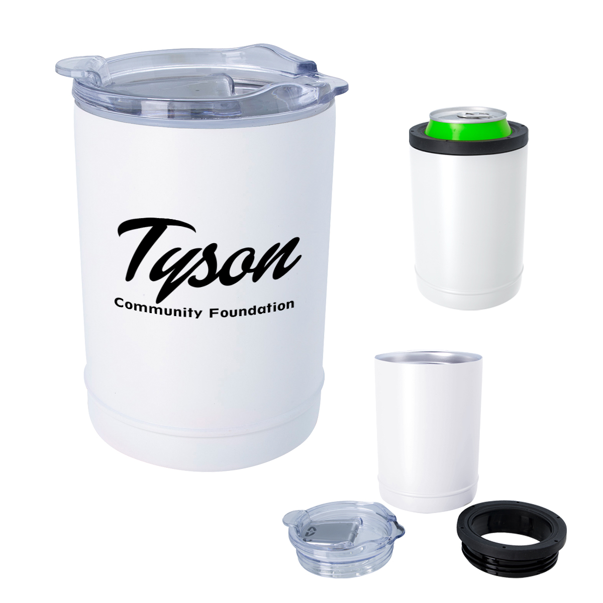 2-In-1 Copper Insulated Beverage Holder and Tumbler Product Image