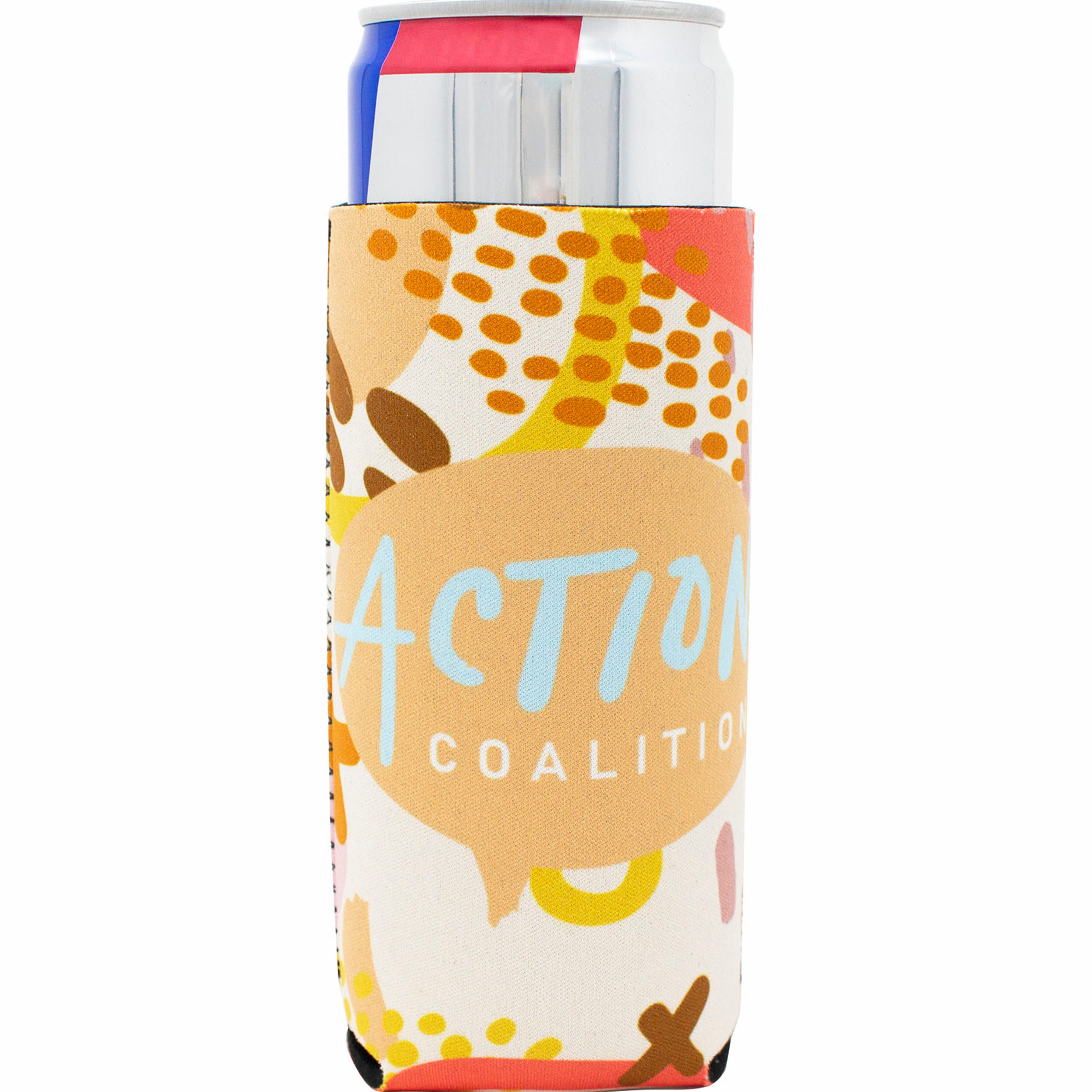 Full Color Slim Seltzer Magnet Coolie Product Image