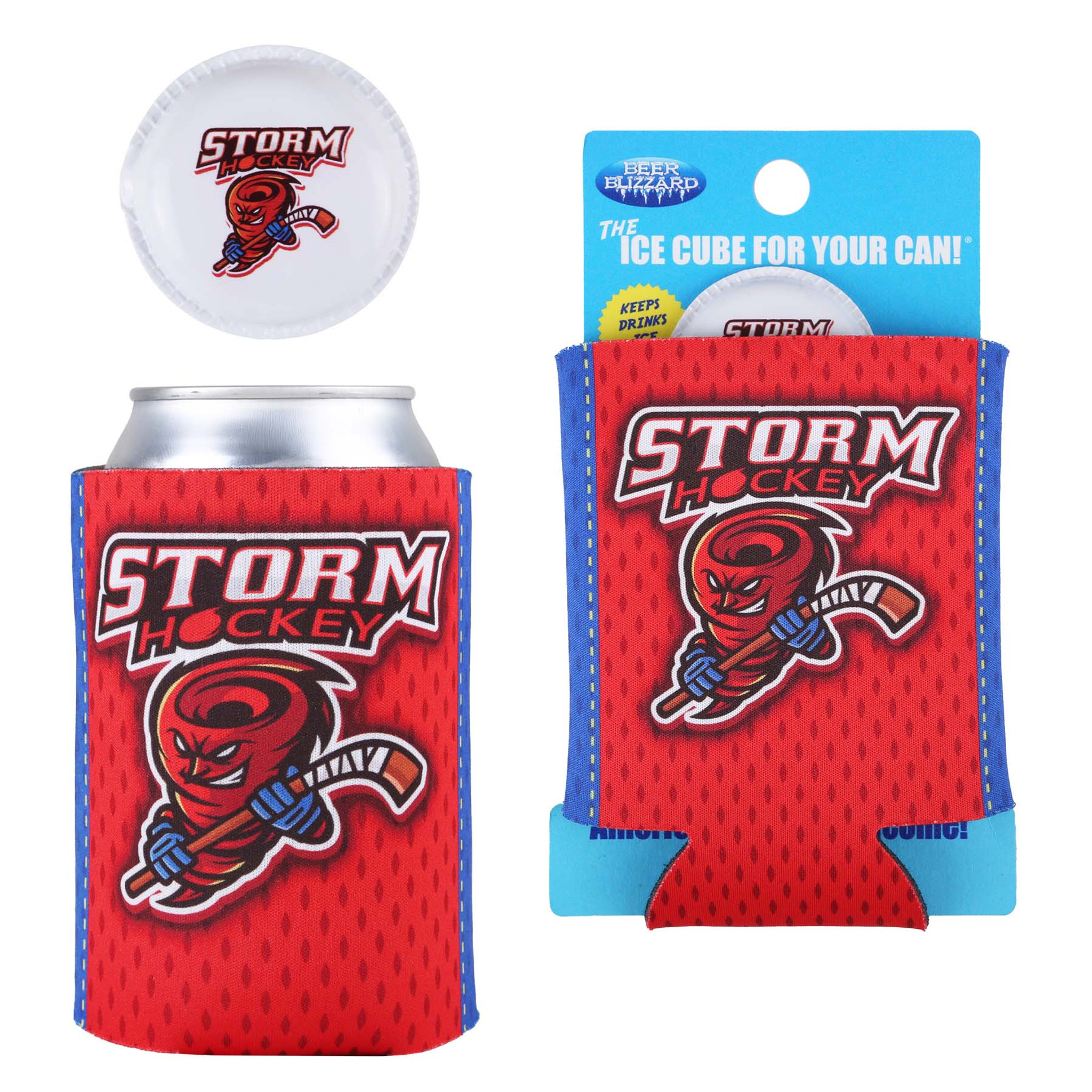 Beer Blizzard Mini Ice Pack + Can Cooler Combo Product Image