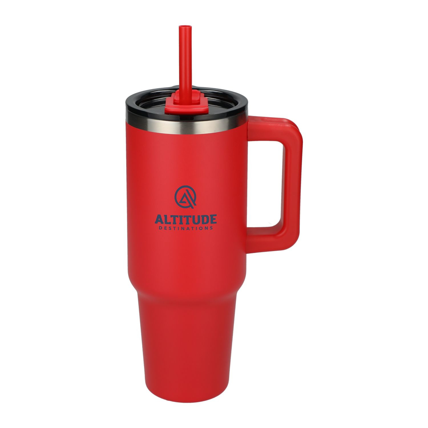 Pinnacle 40 oz Vacuum Insulated Eco-Friendly Travel Tumbler with Straw Product Image