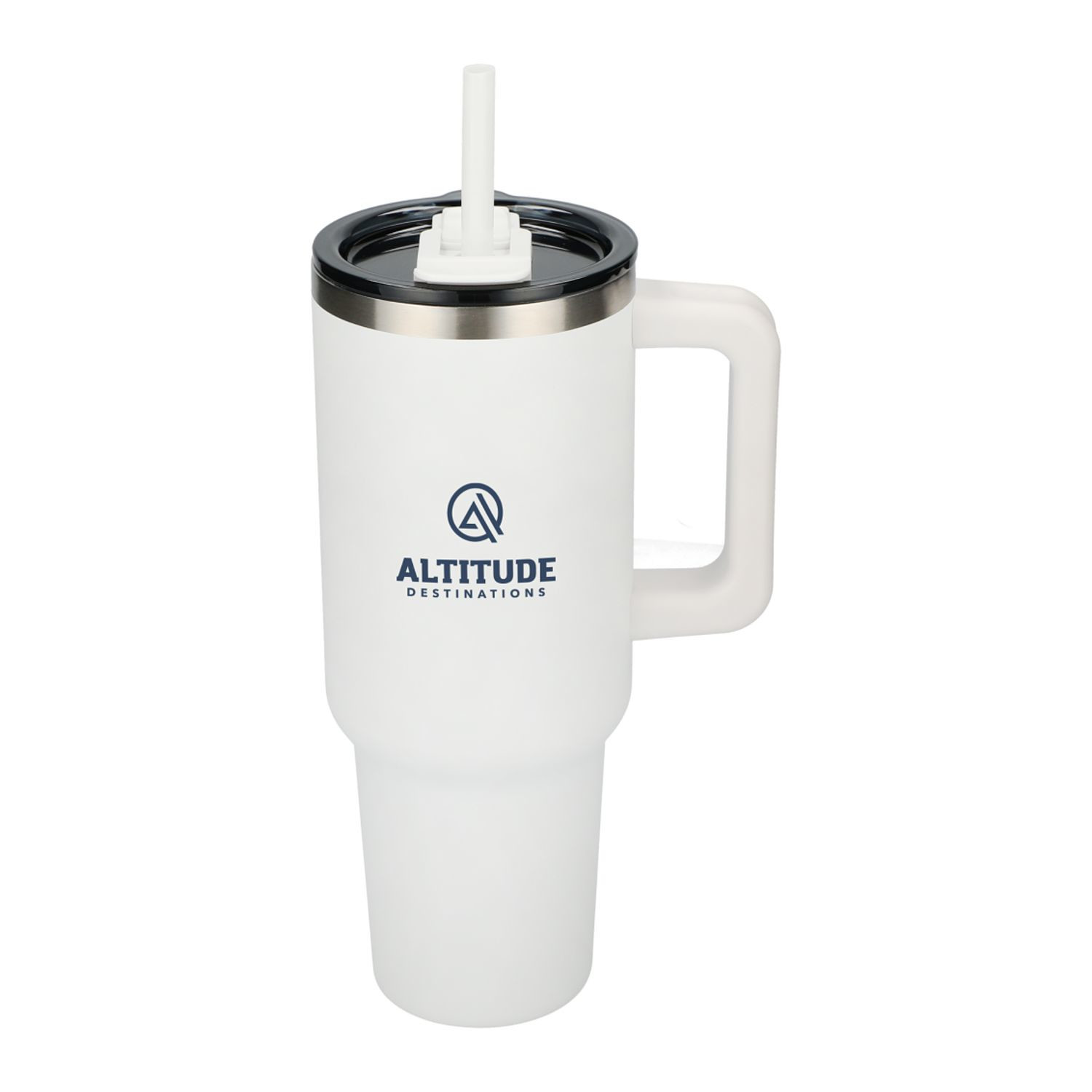 Pinnacle 40 oz Vacuum Insulated Eco-Friendly Travel Tumbler with Straw Product Image