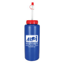 32 oz Grip Bottle with Flexible Straw Product Image