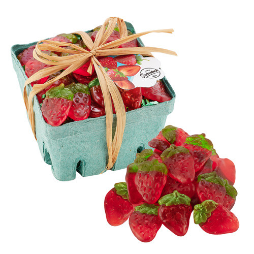 Candy Filled Produce Basket Product Image