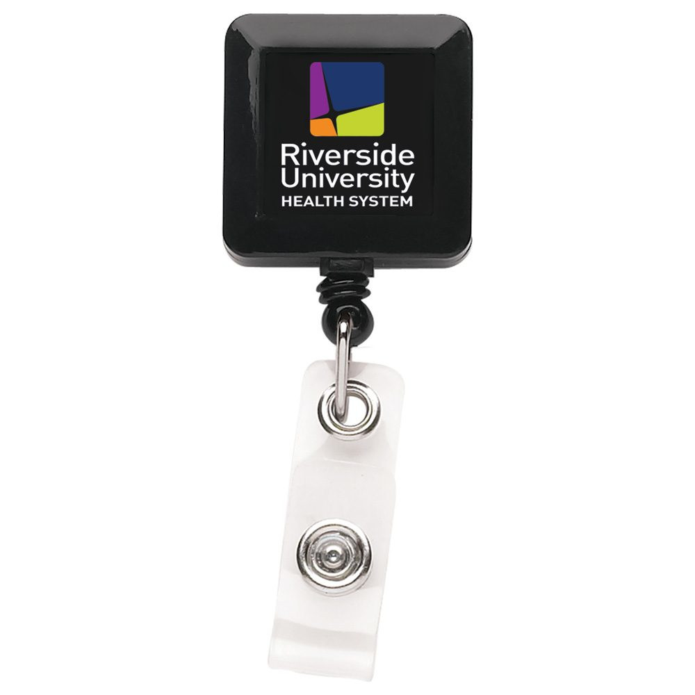 Standard Opaque Square Badge Reel Product Image