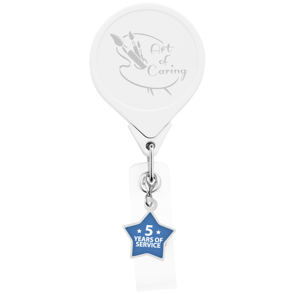 Star Badge Reel Charm Product Image