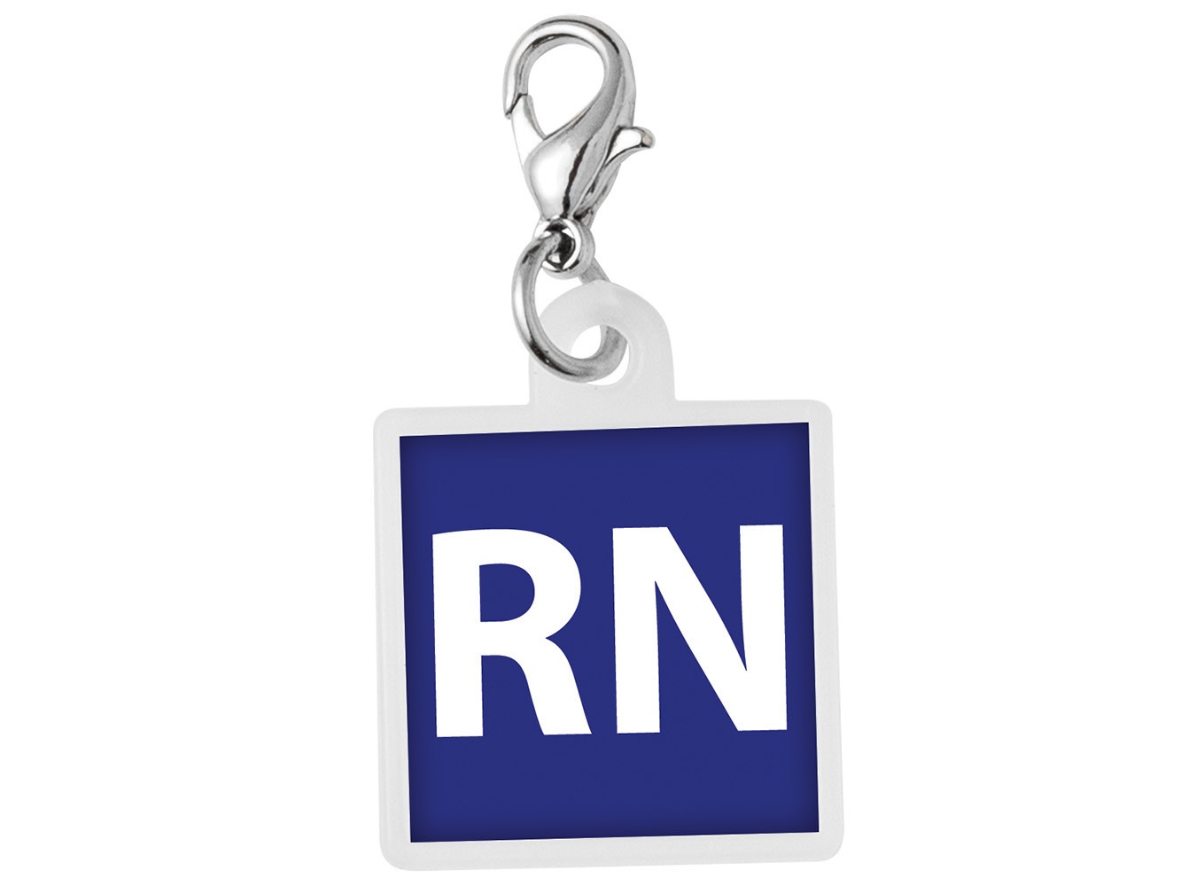 Square Badge Reel Charm Product Image