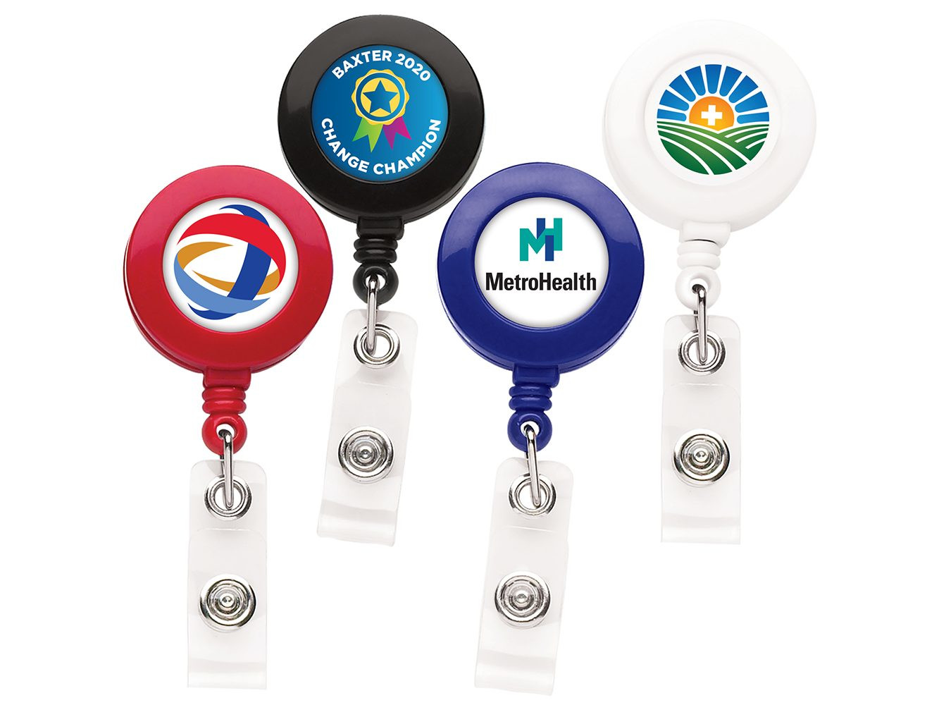 Opaque "Good" Round Badge Reel Product Image