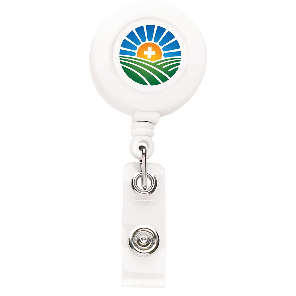 Opaque "Good" Round Badge Reel Product Image