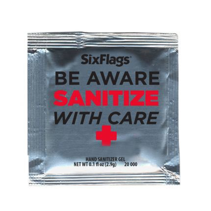 Sanitizer Gel Packet Product Image