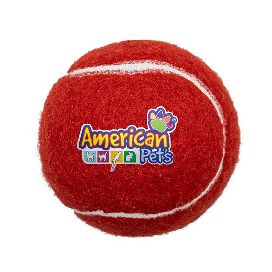Full Color Pet Fetch Toy Tennis Ball Product Image