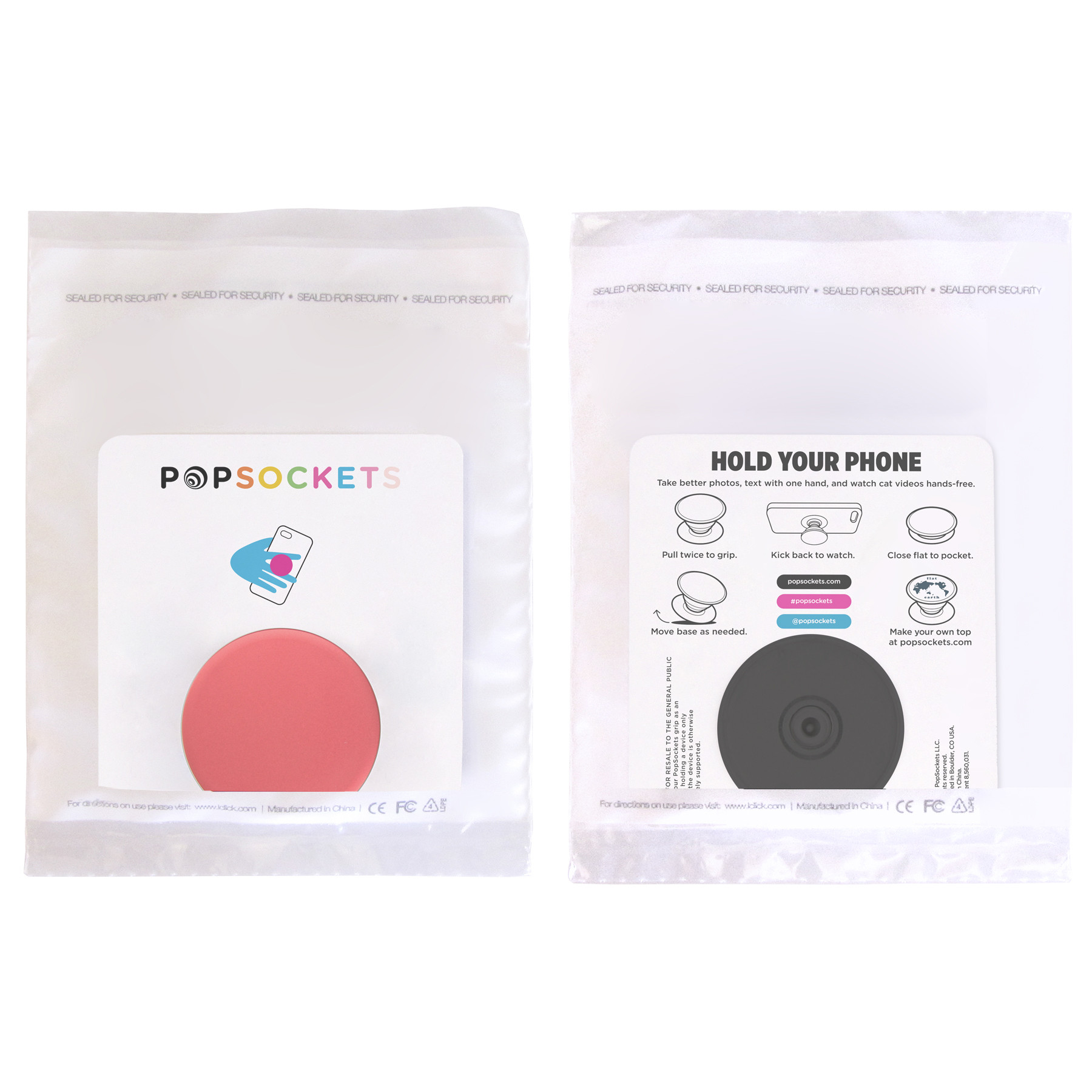 PopSockets® Aluminum PopGrip Phone Grip Product Image