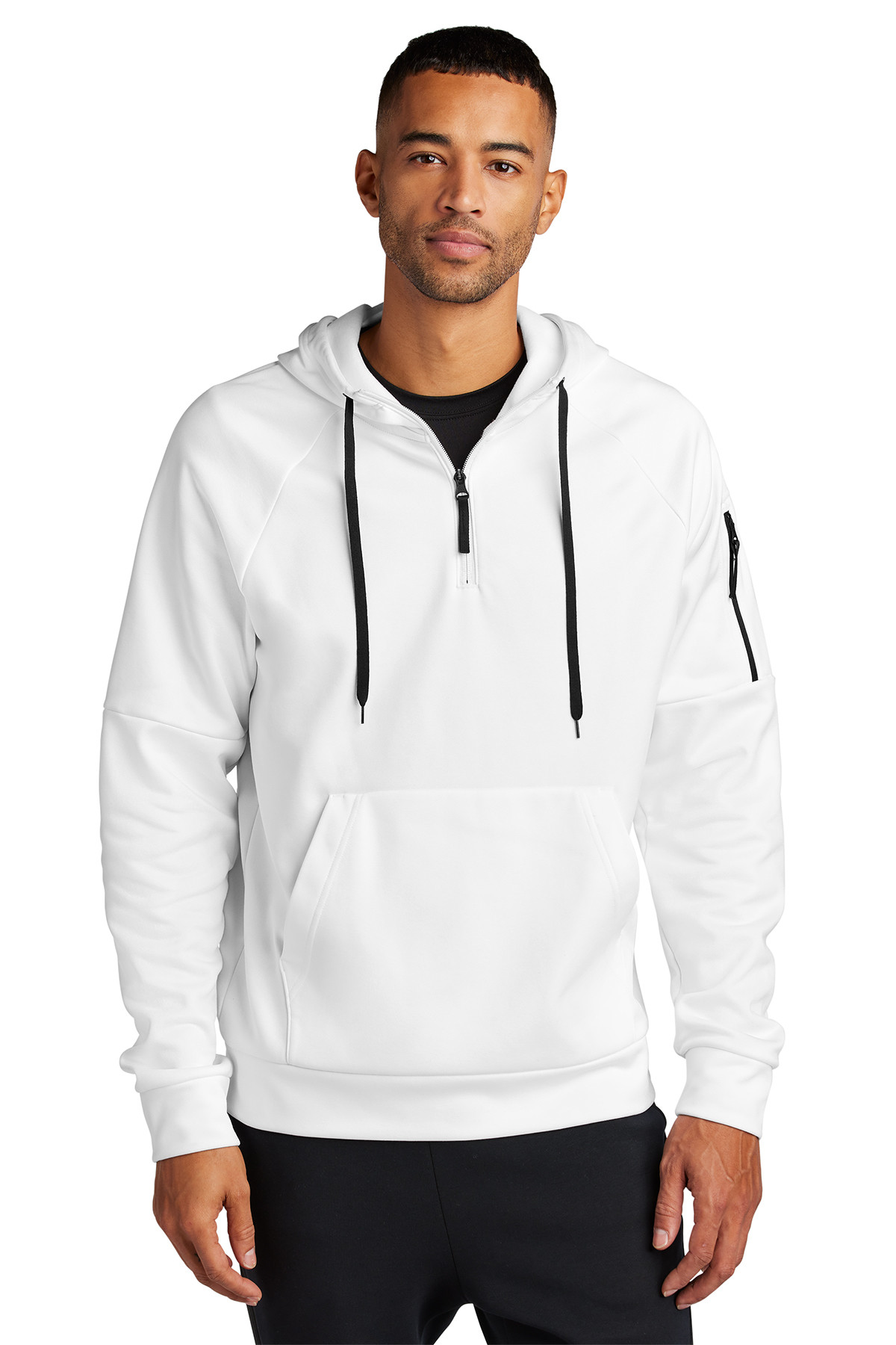 Nike Therma-FIT Pocket 1/4-Zip Fleece Hoodie Product Image