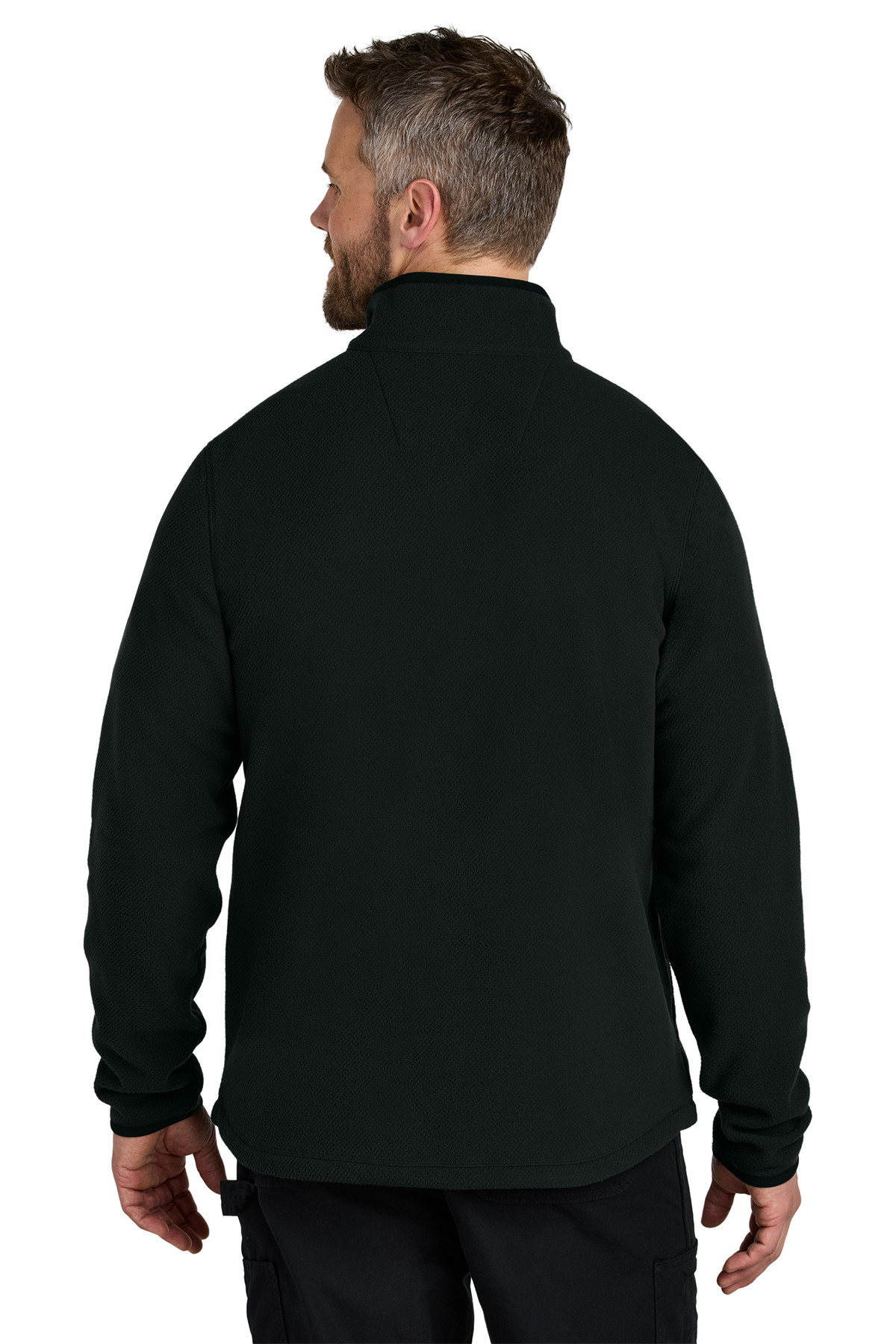 Carhartt® Textured 1/2-Zip Fleece Jacket Product Image