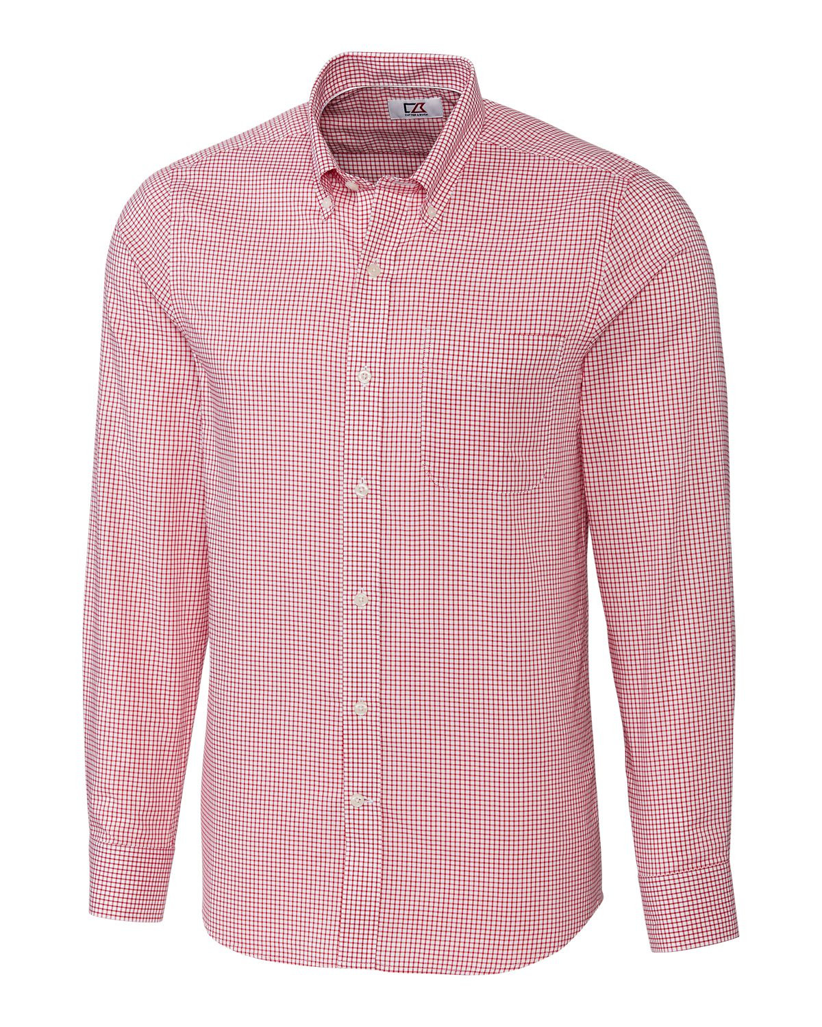 Cutter & Buck® Men's Tailored Fit Tattersall Dress Shirt Product Image