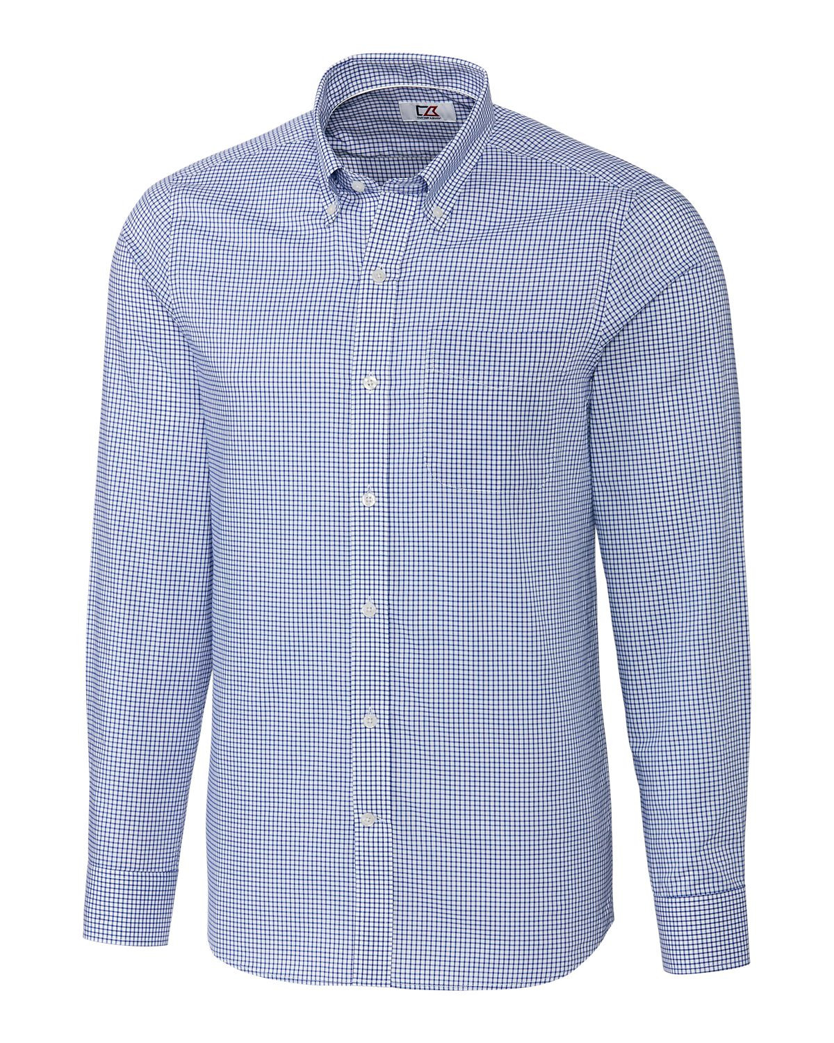 Cutter & Buck® Men's Tailored Fit Tattersall Dress Shirt Product Image