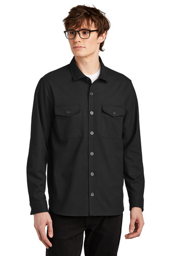 Mercer+Mettle® Long Sleeve Twill Overshirt Product Image