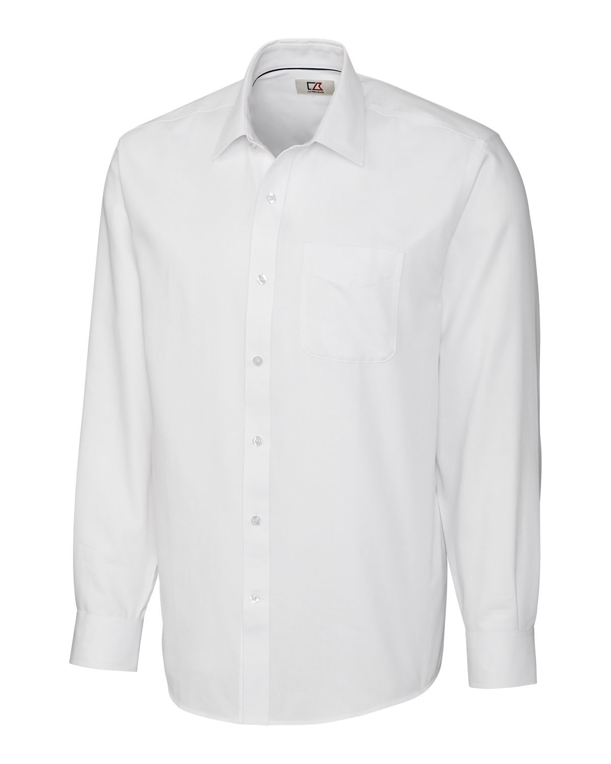 Cutter & Buck Men's Long Sleeve Epic Easy Care Spread Nailshead Dress Shirt Product Image