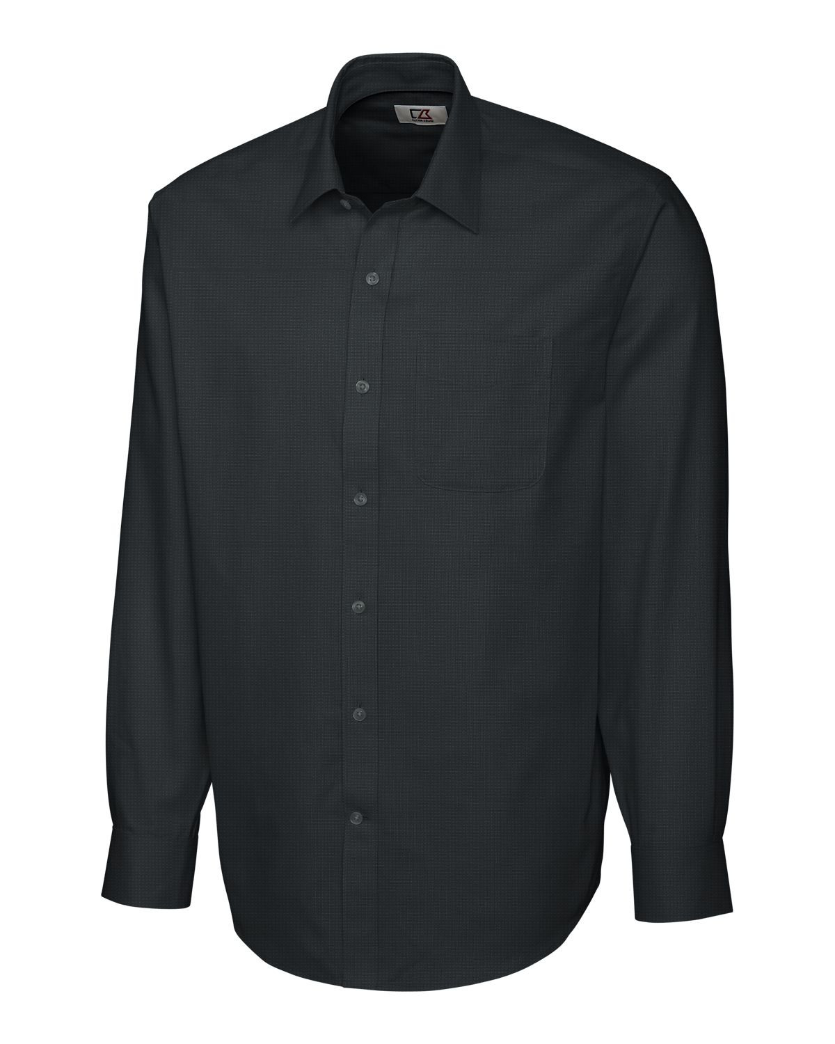 Cutter & Buck Men's Long Sleeve Epic Easy Care Spread Nailshead Dress Shirt Product Image