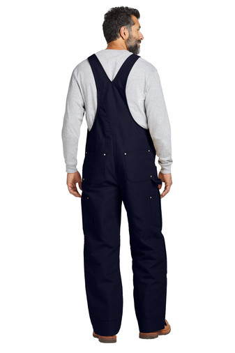 Carhartt® Firm Duck Insulated Bib Overalls Product Image