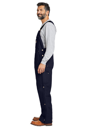 Carhartt® Firm Duck Insulated Bib Overalls Product Image