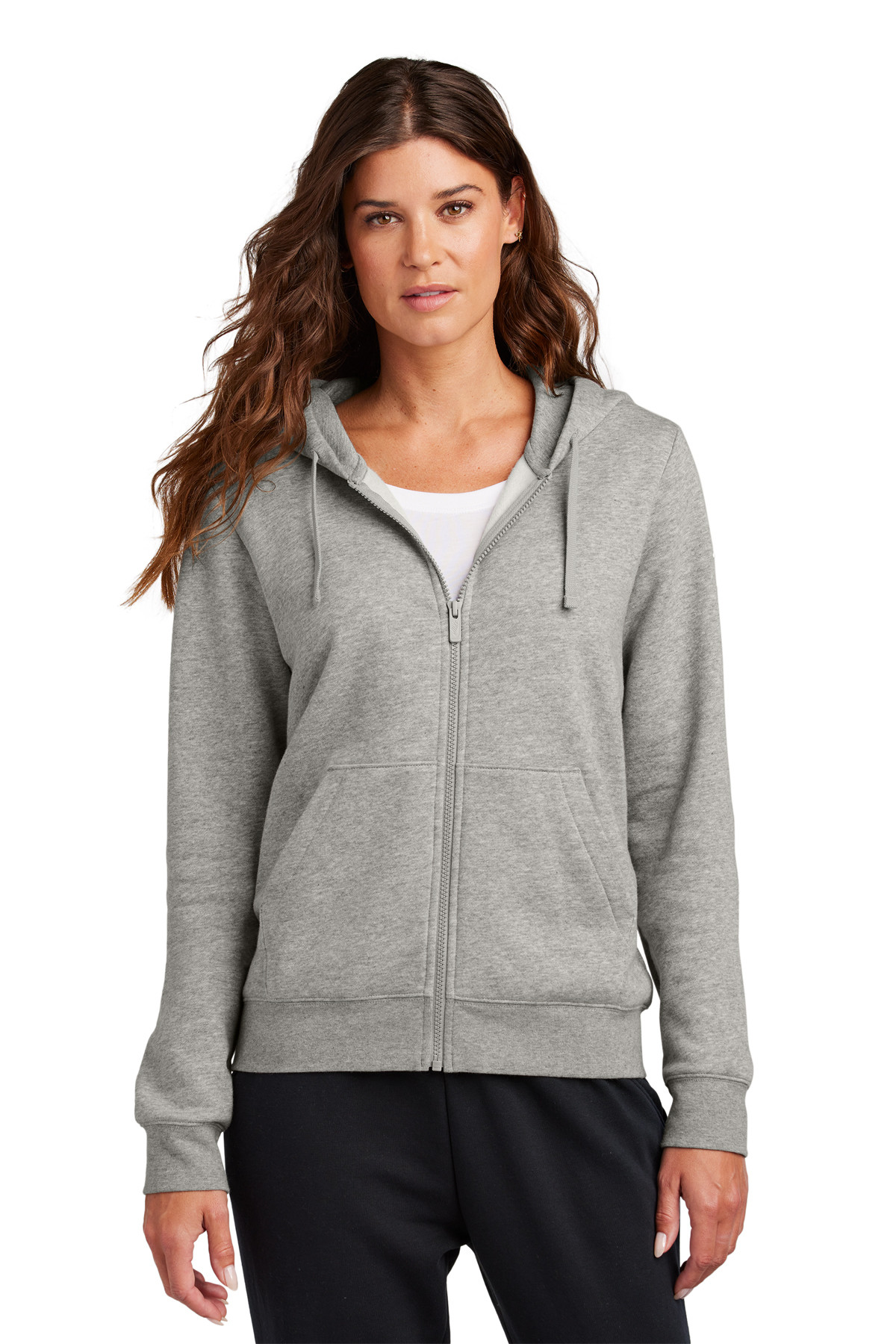 Nike Women's Club Fleece Sleeve Swoosh Full-Zip Hoodie Product Image