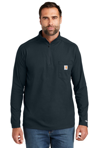 Carhartt Force® 1/4-Zip Long Sleeve T-Shirt Product Image
