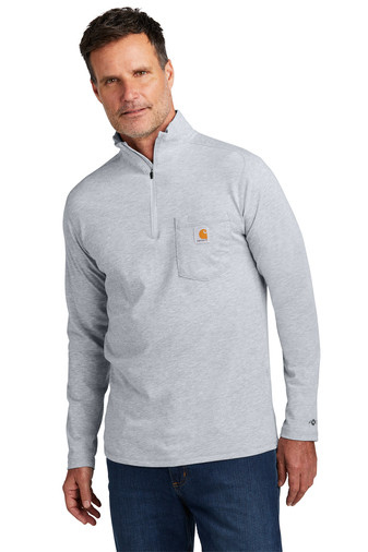 Carhartt Force® 1/4-Zip Long Sleeve T-Shirt Product Image