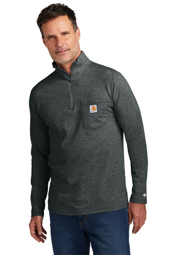 Carhartt Force® 1/4-Zip Long Sleeve T-Shirt Product Image