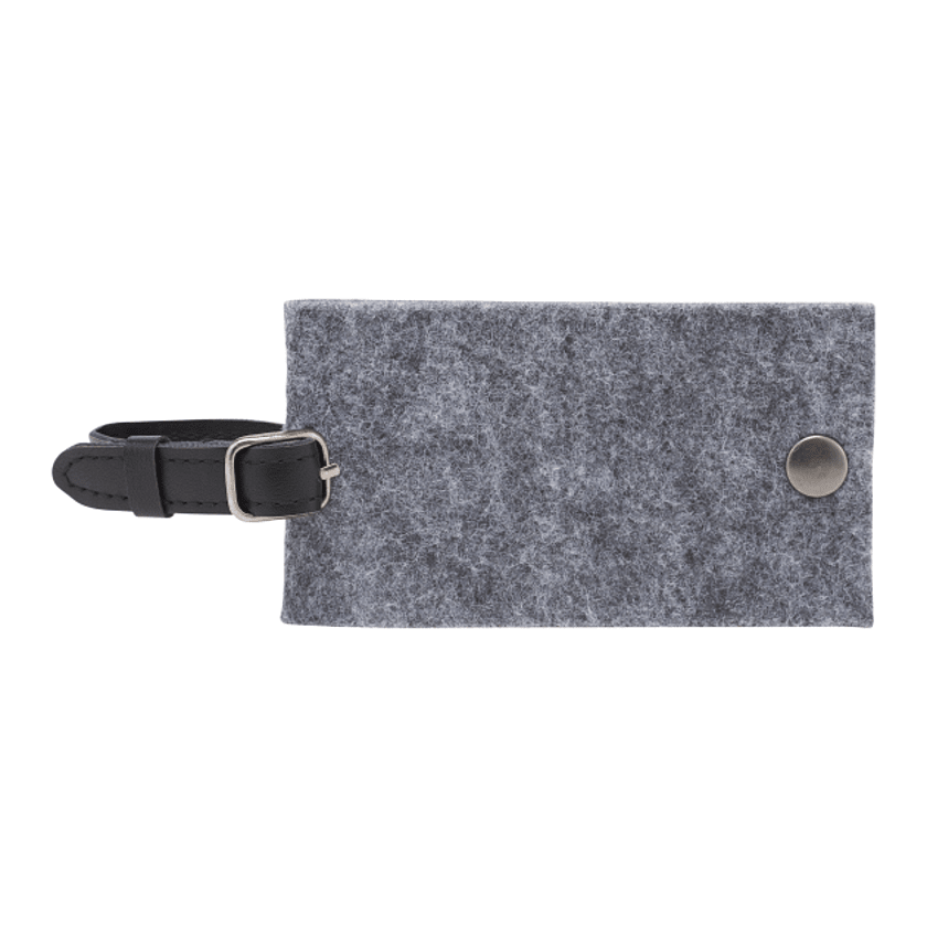 The Goods™ Recycled Felt Luggage Tag Product Image