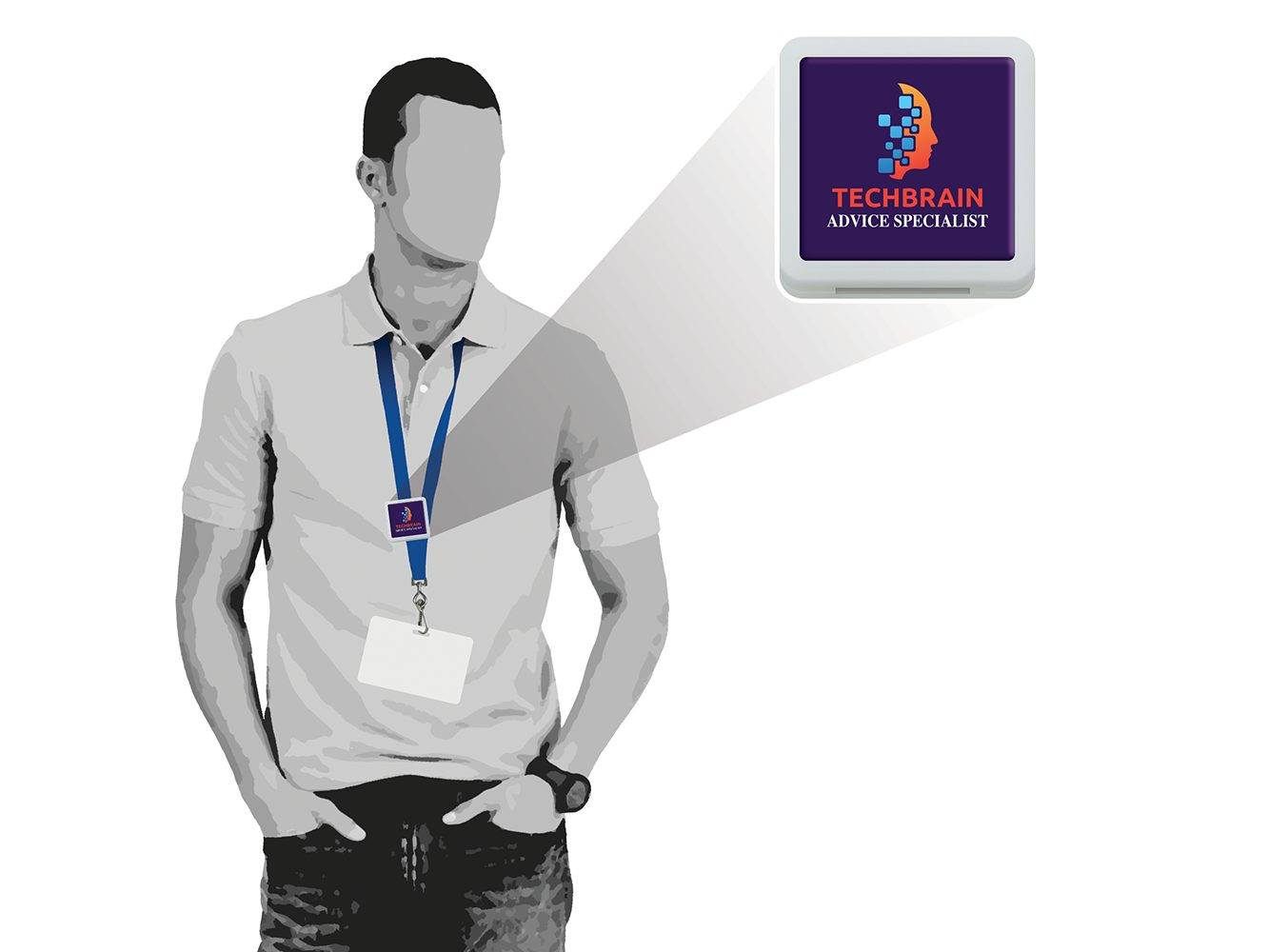 Square Lanyard Bolo Product Image