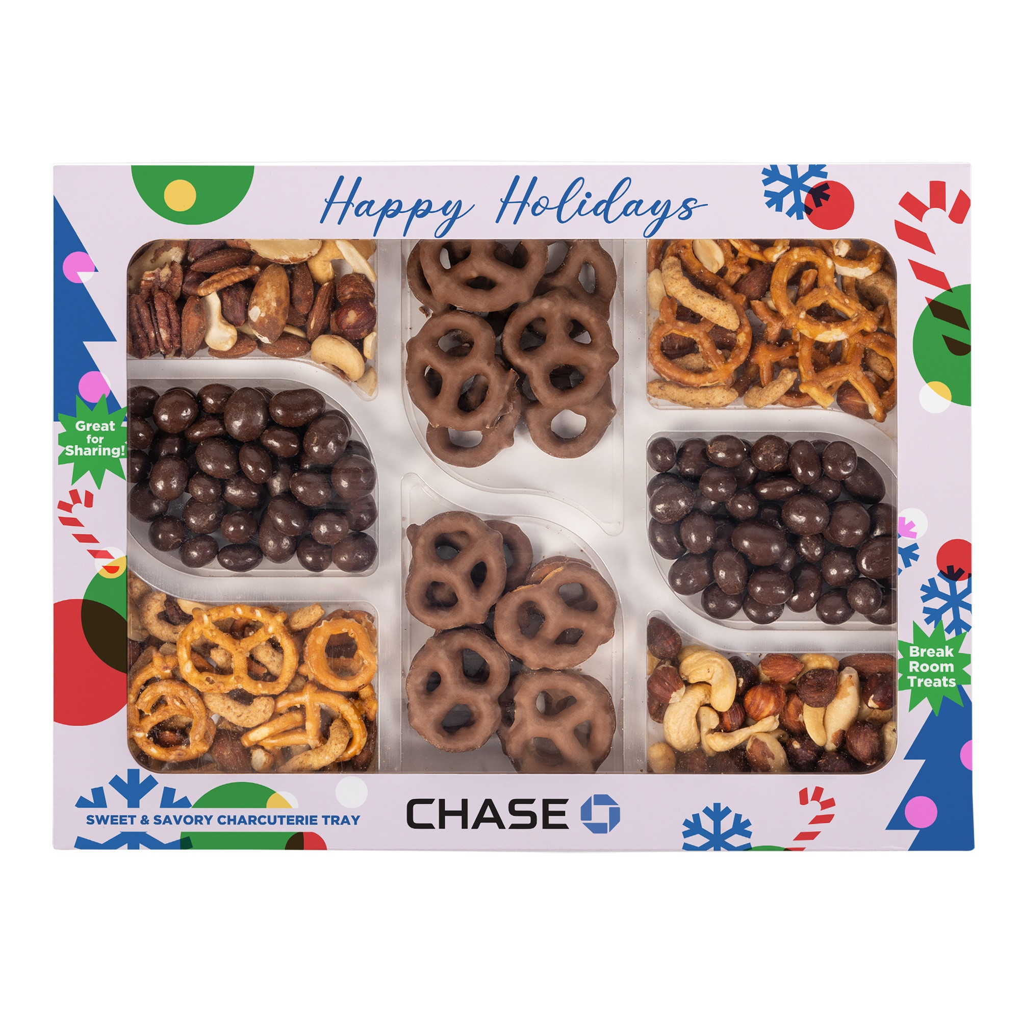 Sweet and Savory Charcuterie Tray in Custom Box Product Image