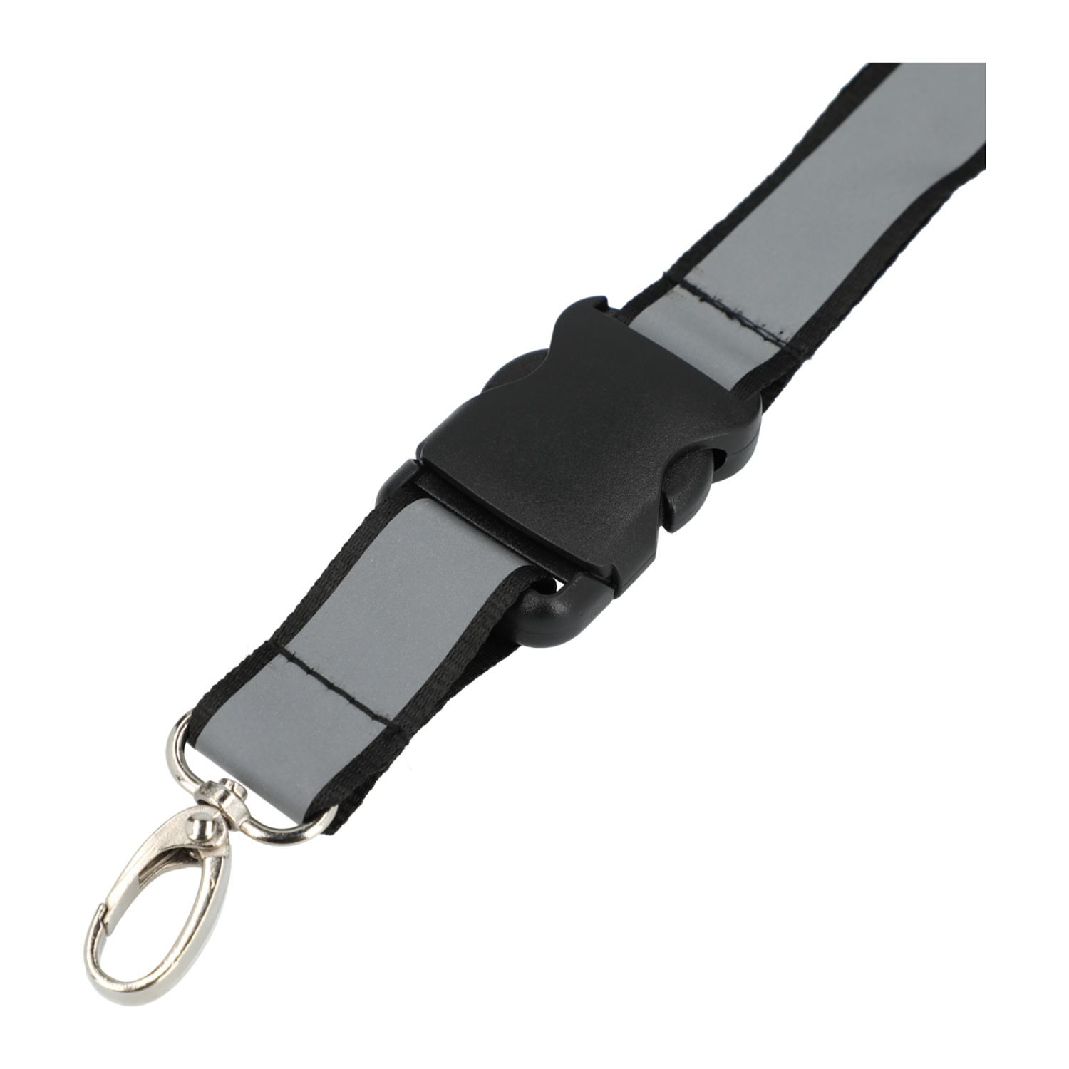 Recycled Polyester Reflective Lanyard Product Image