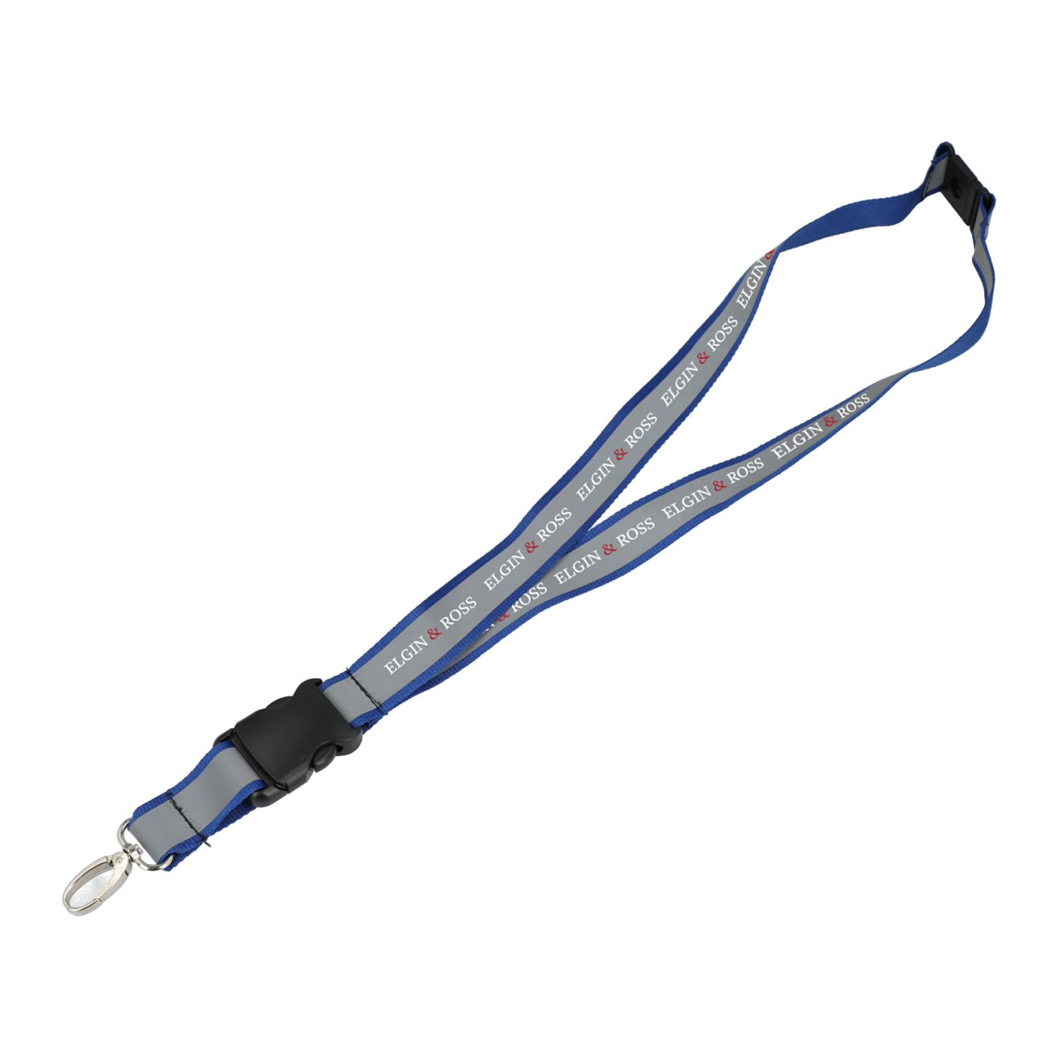 Recycled Polyester Reflective Lanyard Product Image
