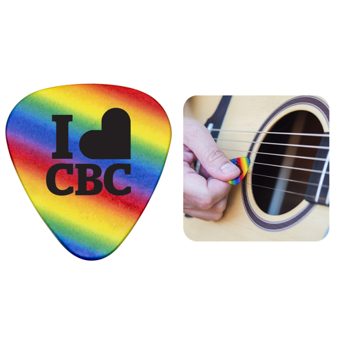 Rainbow Guitar Pick Product Image