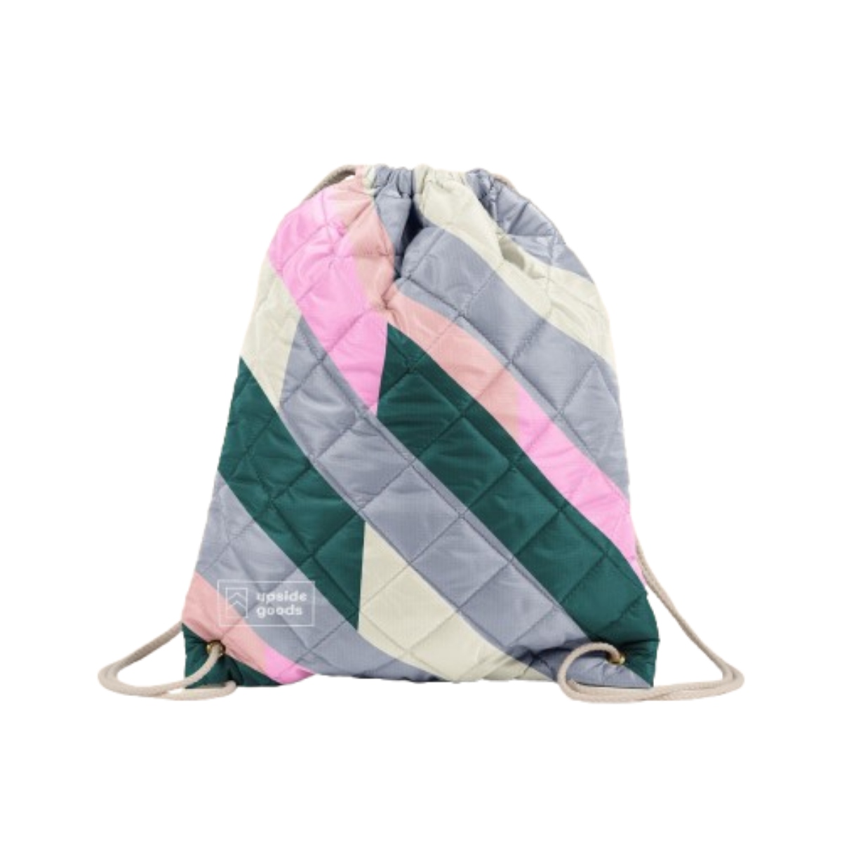 Puff Puff Piggy Back Drawstring Backpack Product Image