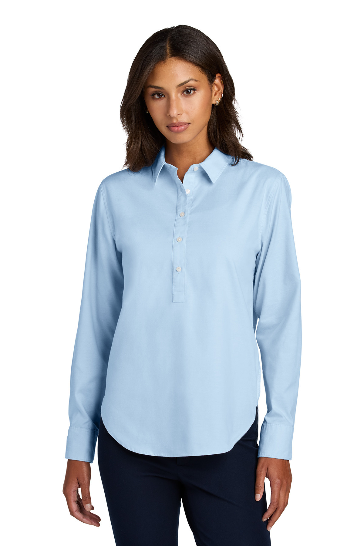 Mercer+Mettle® Women’s Long Sleeve Modern Oxford Shirt Product Image