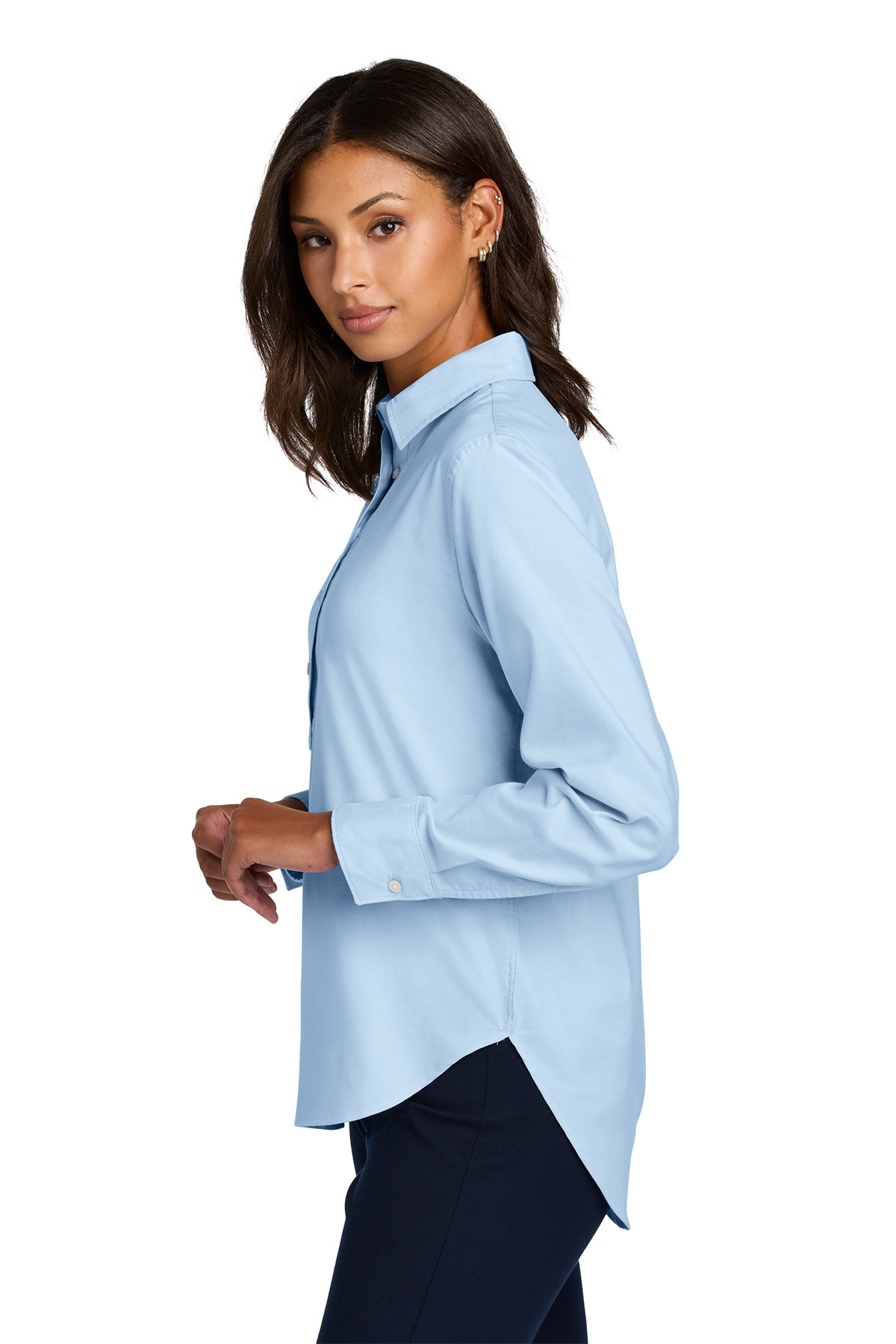 Mercer+Mettle® Women’s Long Sleeve Modern Oxford Shirt Product Image