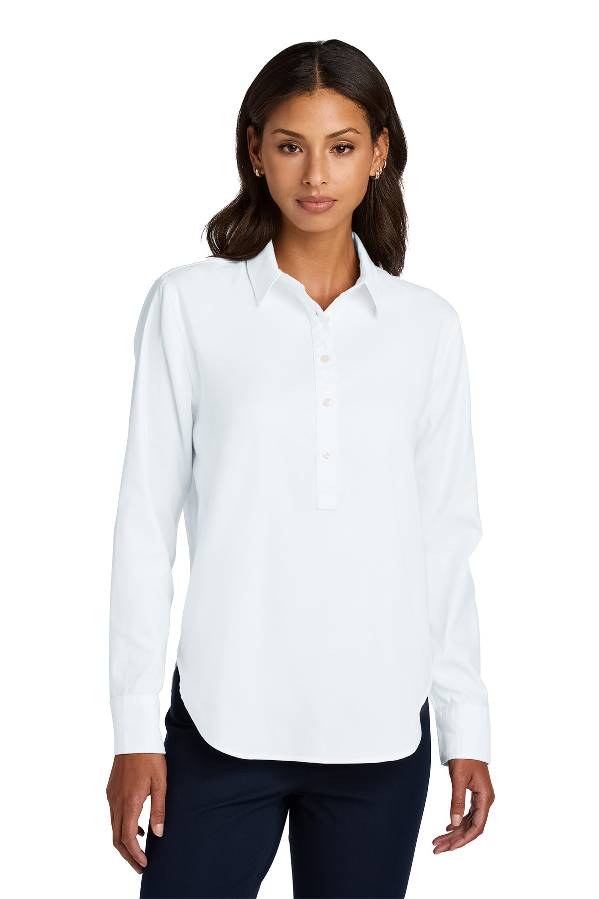 Mercer+Mettle® Women’s Long Sleeve Modern Oxford Shirt Product Image