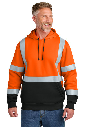 CornerStone ANSI 107 Class 3 Heavy-Duty Fleece Pullover Hoodie Product Image