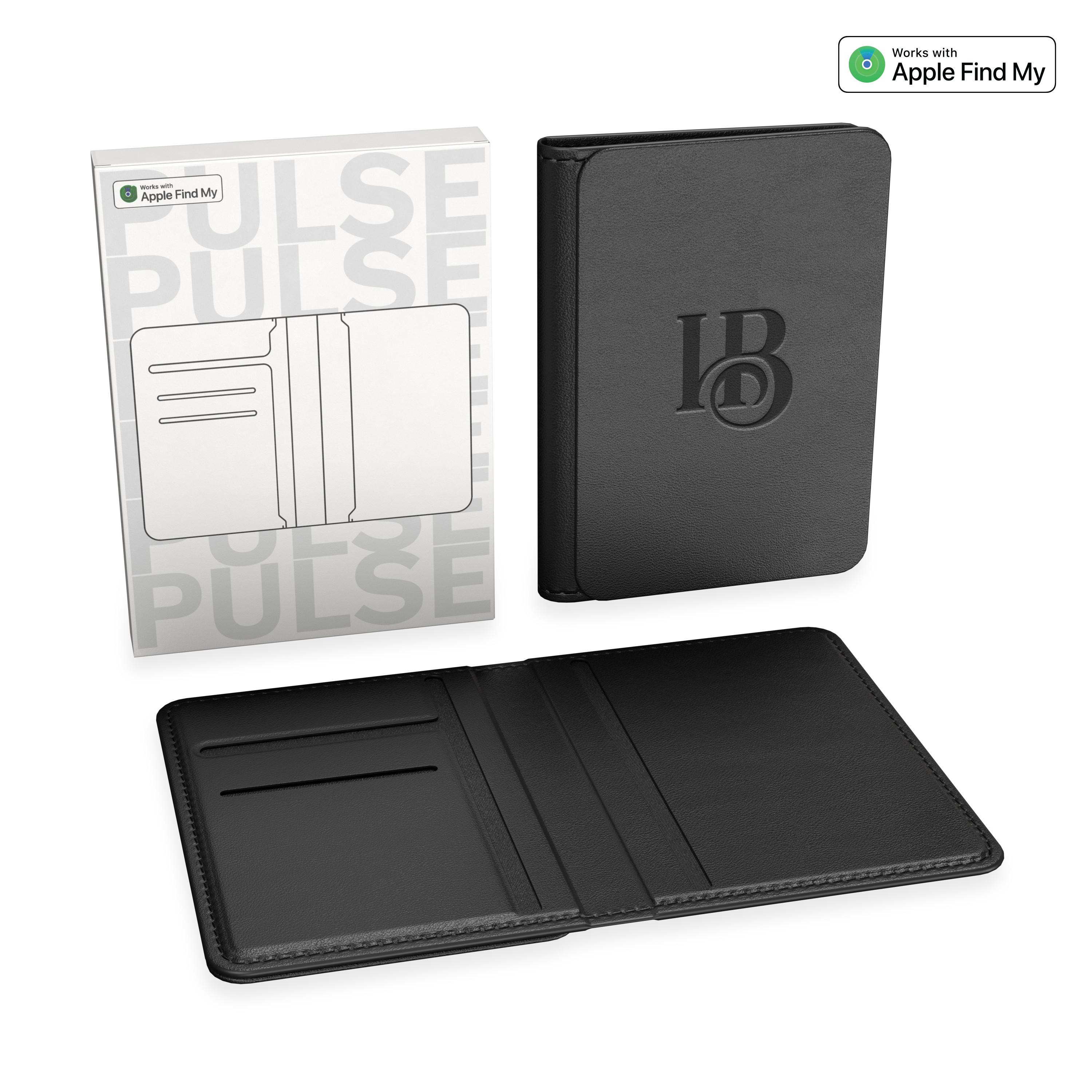 Pulse Passport Holder with Apple Find My Capability Product Image