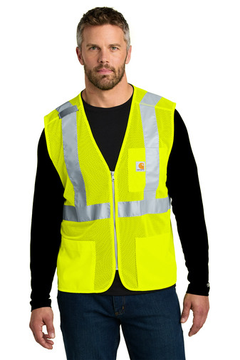 Carhartt® ANSI Class 2 Mesh Zip-Front Vest Product Image