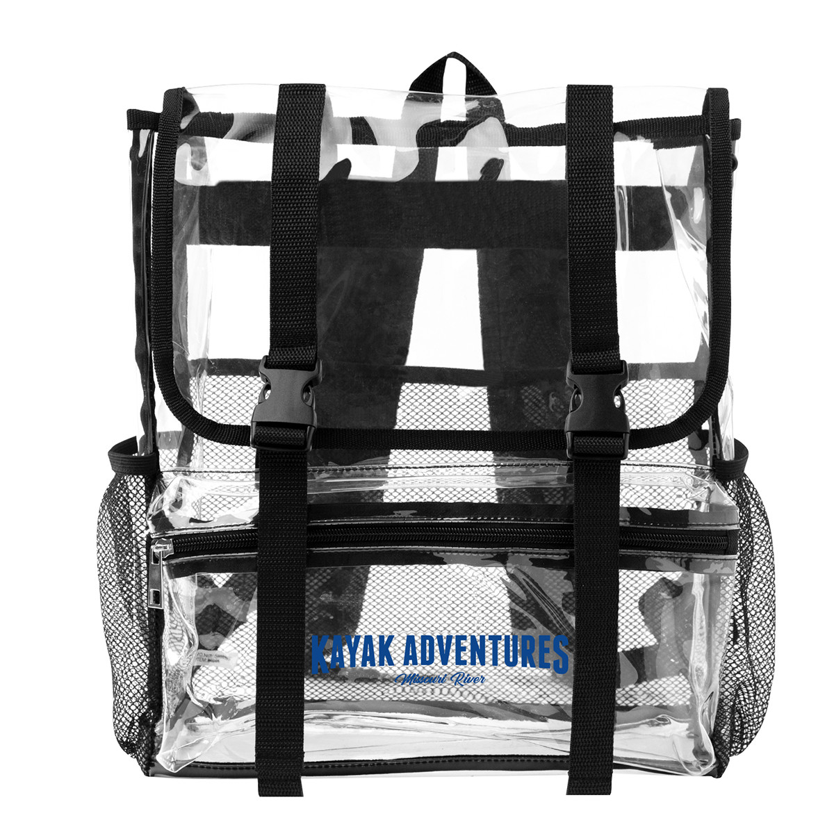Clear Buckle Backpack Product Image