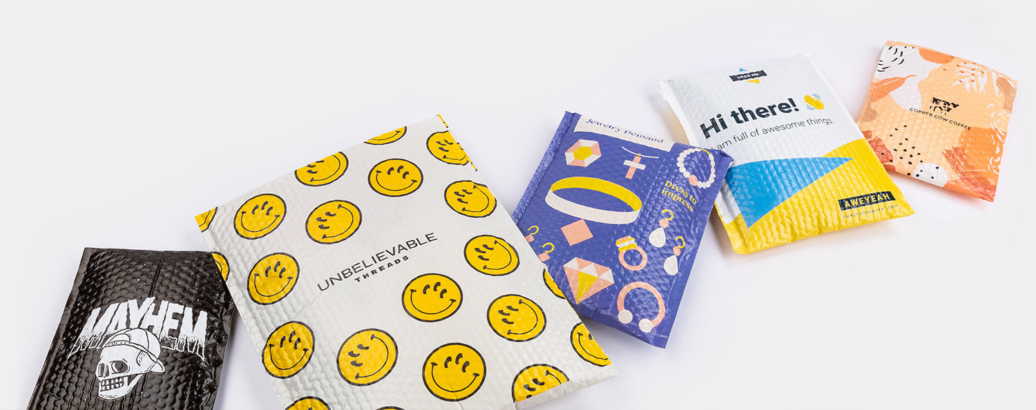 7.5″ × 10.5″ Custom Bubble Mailer Product Image