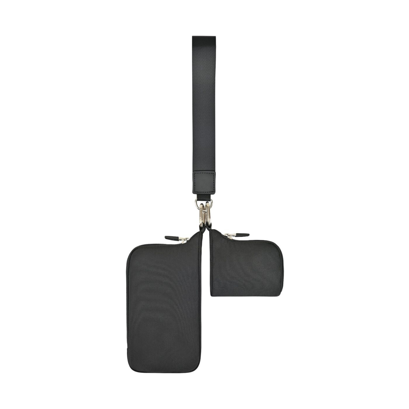 Aware™ Well Studio Recycled Nylon Dual Pouch Lanyard Product Image