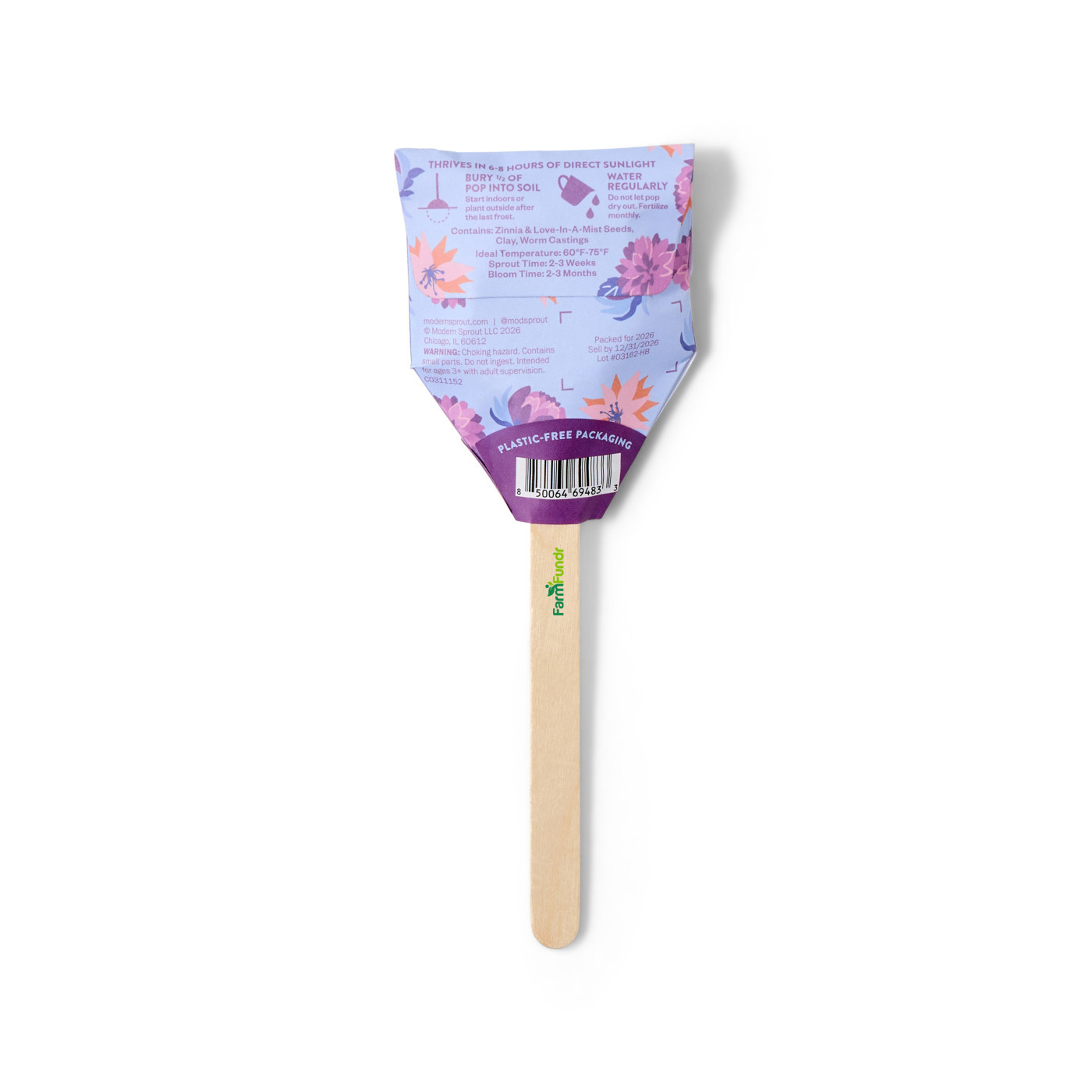 Modern Sprout® Flower Seed Pop Product Image