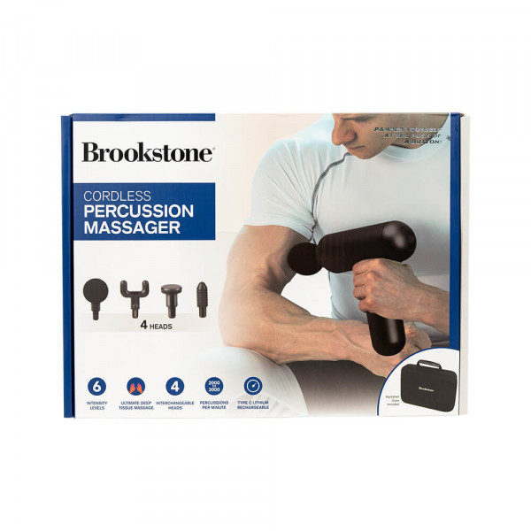 Brookstone Handled Deep Tissue Percussion Massager Brookstone Handled Deep Tissue Percussion Massager