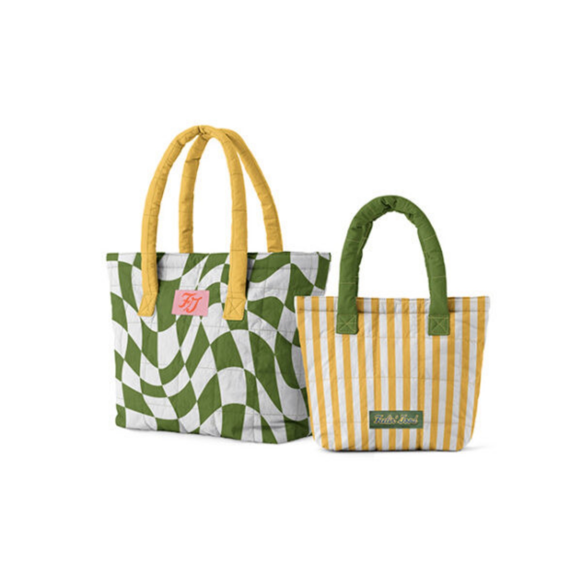 Small Quilted Puffy Tote Product Image