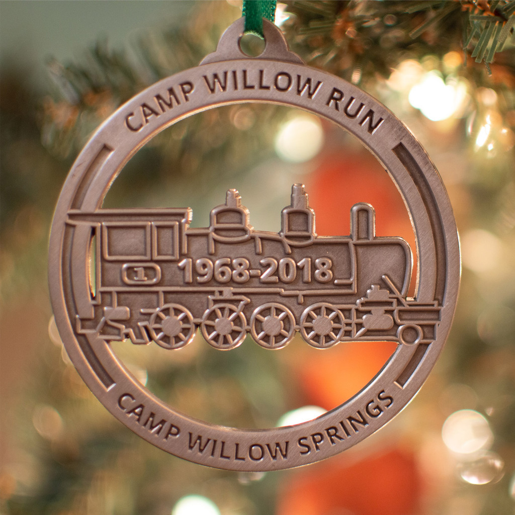 3" W x 3" H Die Struck Ornament Product Image