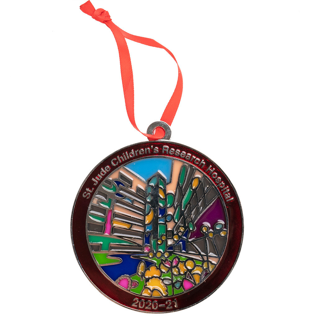 3" W x 3" H Die Struck Ornament Product Image